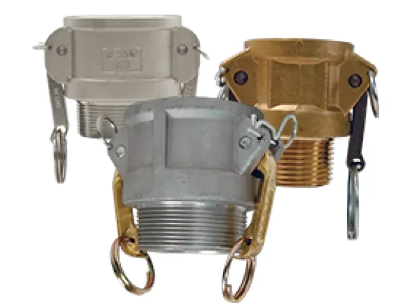 Dixon Camlock Type B (Global series) — female coupler × male thread