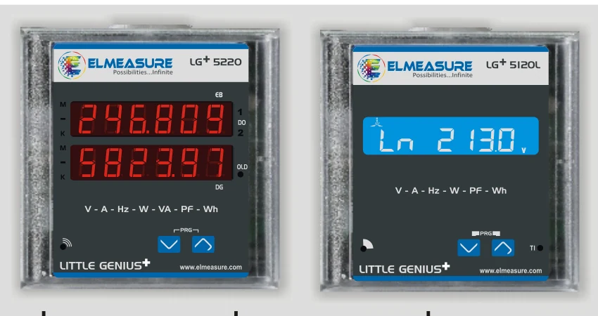 Elmeasure Dual source energy meters (IP51)
